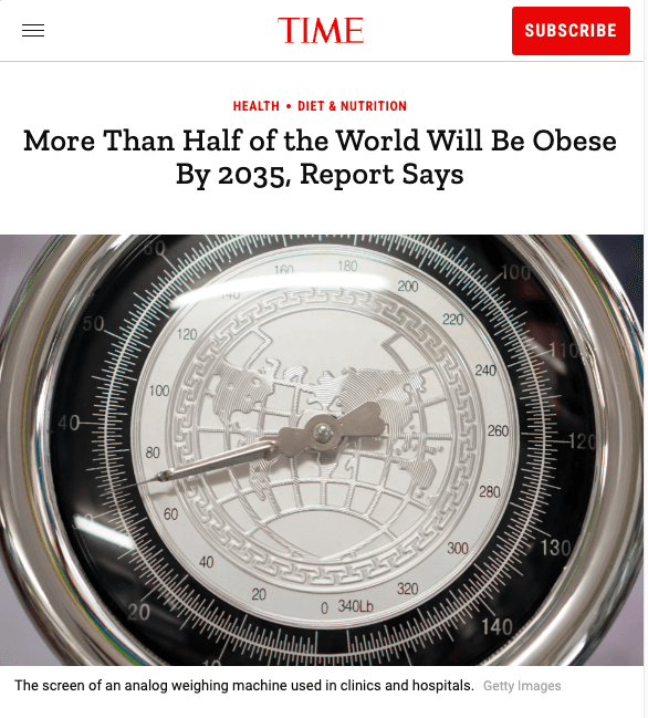 Time Magazine on Obesity
