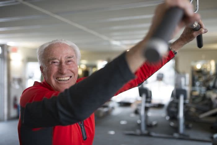 100 year old skiing Obermeyer